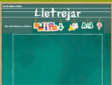 Tablet Screenshot of lletrejar.com